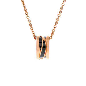 Bvlgari B.Zero1 Design Legend Zaha Hadid Pendant Necklace
